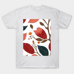 Chromatic Botanic Abstraction #37 T-Shirt